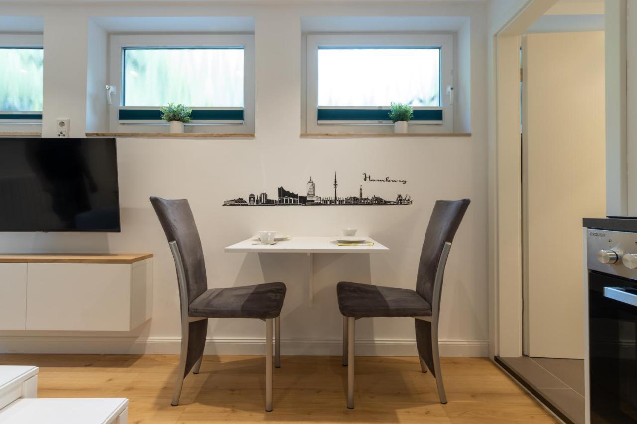 Neue Zentrale Souterrain-Wohnung 24H Self Check-In Hamburg Bagian luar foto