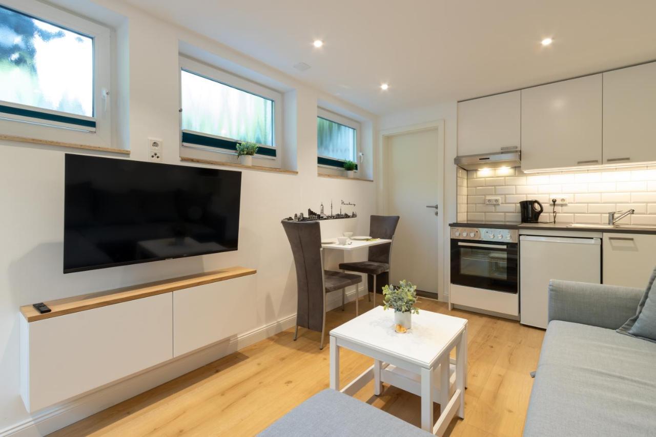 Neue Zentrale Souterrain-Wohnung 24H Self Check-In Hamburg Bagian luar foto
